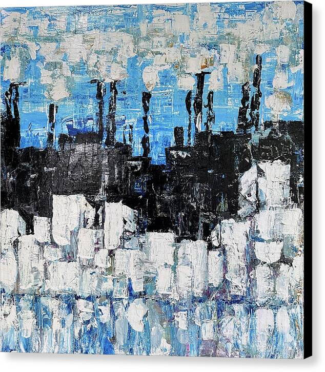 Factory Town - Canvas Print