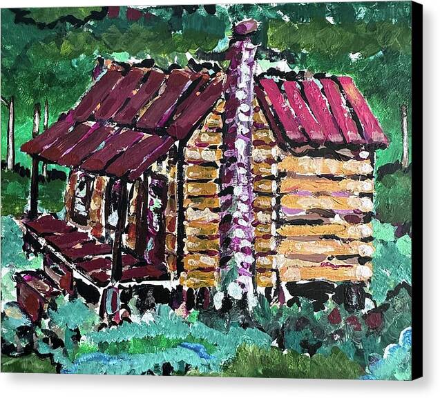 Smiley Honea House - Canvas Print