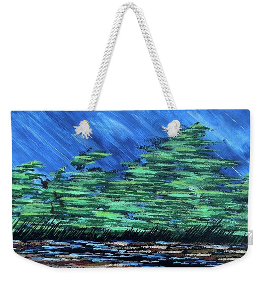 Blue Night  - Weekender Tote Bag