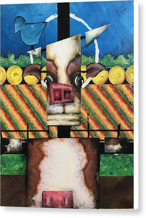 Cow Field - Canvas Print