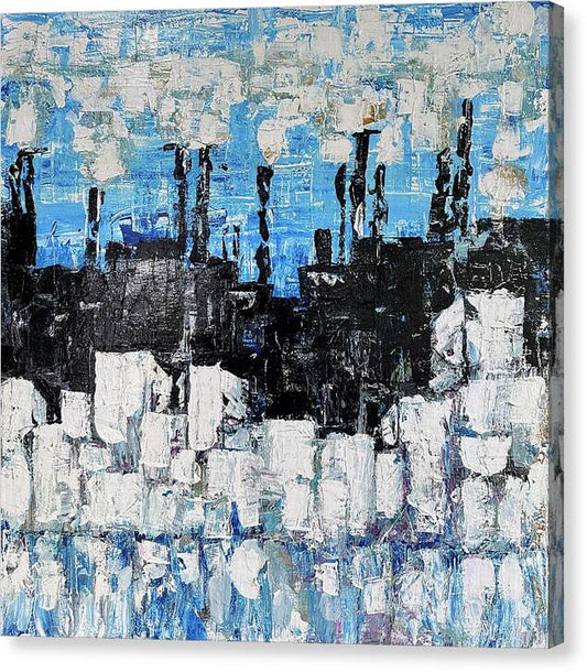 Factory Town - Canvas Print