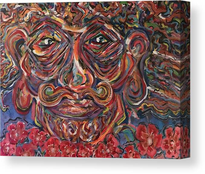 Flower Man - Canvas Print