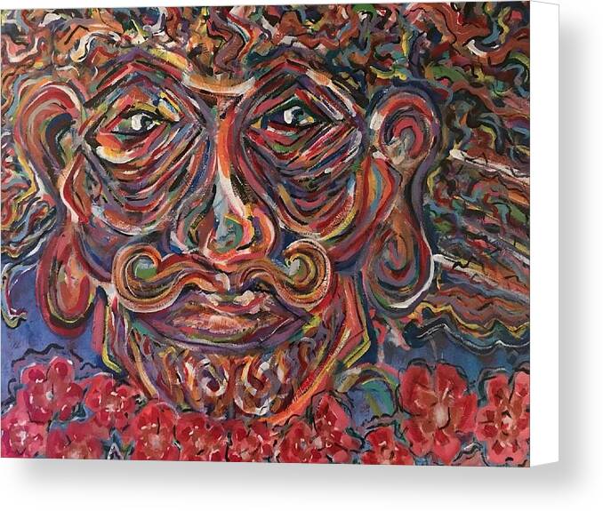 Flower Man - Canvas Print