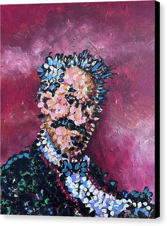 In the Library - Canvas Print