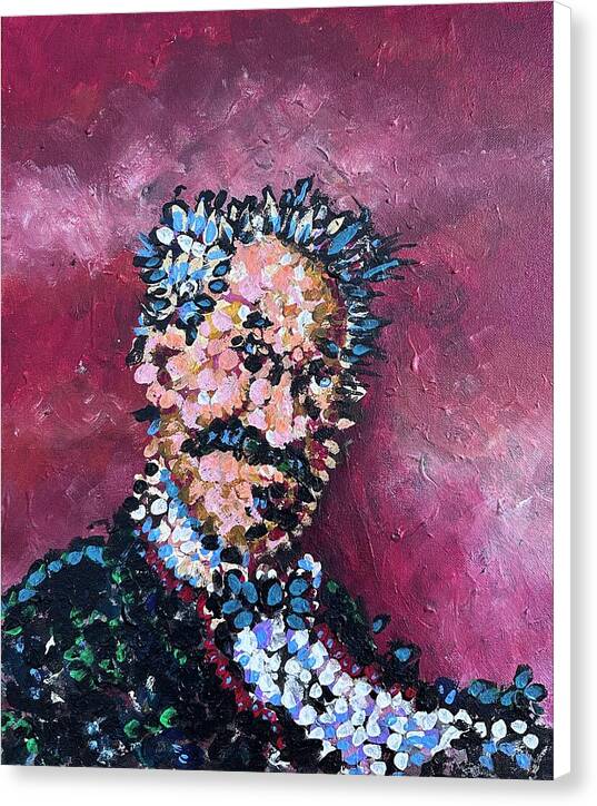 In the Library - Canvas Print
