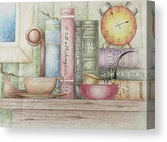 Library Time  - Canvas Print