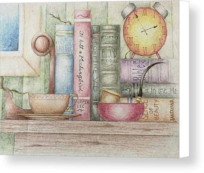 Library Time  - Canvas Print