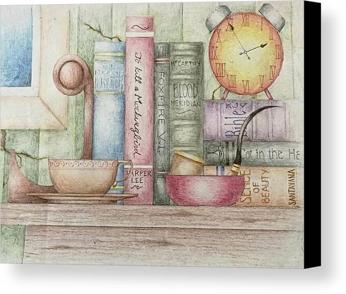 Library Time  - Canvas Print