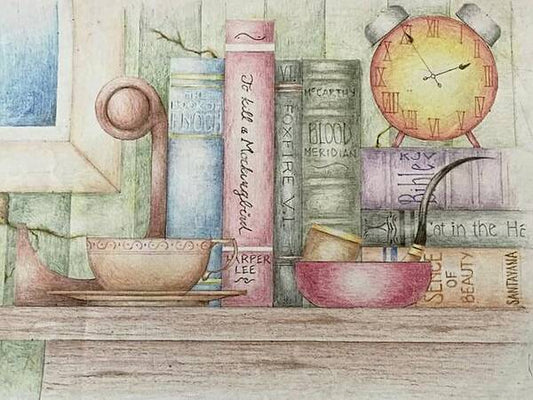 Library Time  - Art Print