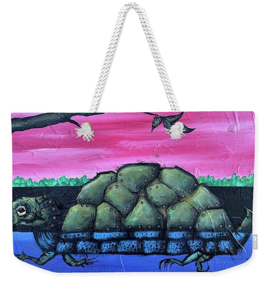 Running Turtle - Weekender Tote Bag