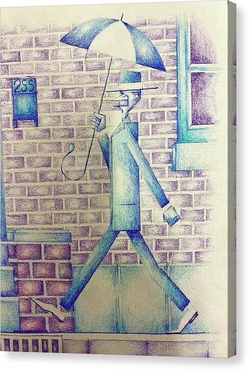 Striking Stride - Canvas Print
