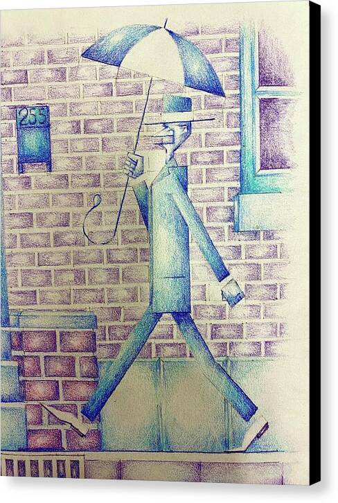 Striking Stride - Canvas Print