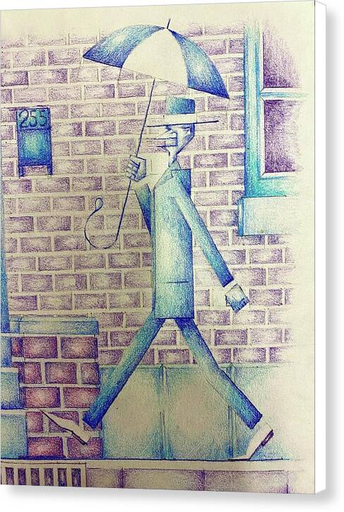 Striking Stride - Canvas Print