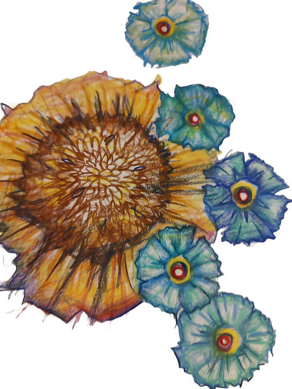 Sunflowers 2 - Art Print